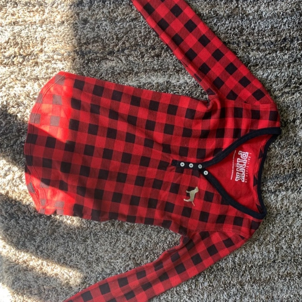 PINK plaid shirt